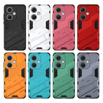 Punk Armor 2 in 1 PC + custodia per telefono in TPU con supporto, For OnePlus Nord CE3 5G Global, For OnePlus Ace 2V
