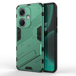 Punk Armor 2 in 1 PC + custodia per telefono in TPU con supporto, For OnePlus Nord CE3 5G Global, For OnePlus Ace 2V