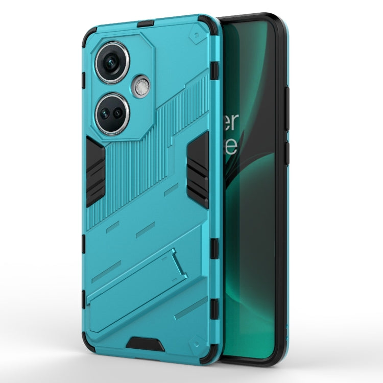 Punk Armor 2 in 1 PC + custodia per telefono in TPU con supporto, For OnePlus Nord CE3 5G Global, For OnePlus Ace 2V