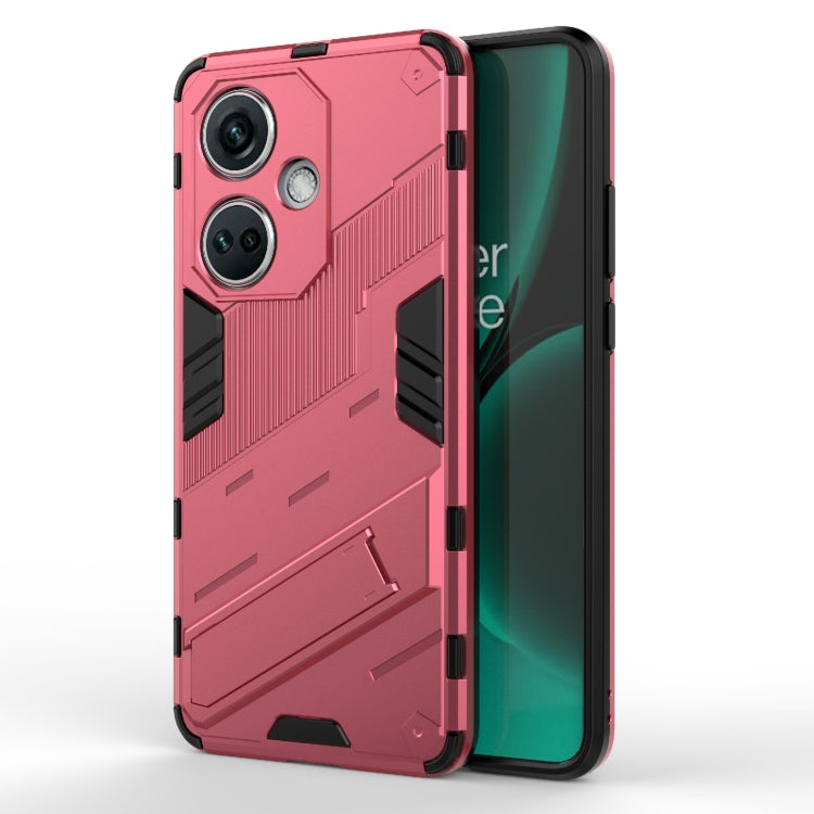 Punk Armor 2 in 1 PC + custodia per telefono in TPU con supporto, For OnePlus Nord CE3 5G Global, For OnePlus Ace 2V