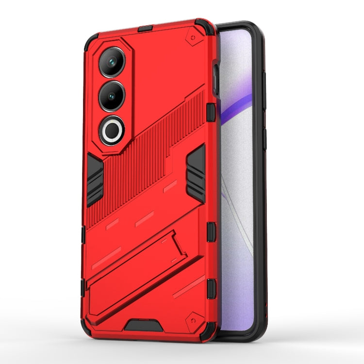 Punk Armor 2 in 1 PC + custodia per telefono in TPU con supporto, For OnePlus Ace 3 Pro 5G, For OnePlus Ace 3V, For OnePlus Nord CE4 5G Global