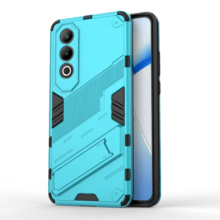 Punk Armor 2 in 1 PC + custodia per telefono in TPU con supporto, For OnePlus Ace 3 Pro 5G, For OnePlus Ace 3V, For OnePlus Nord CE4 5G Global