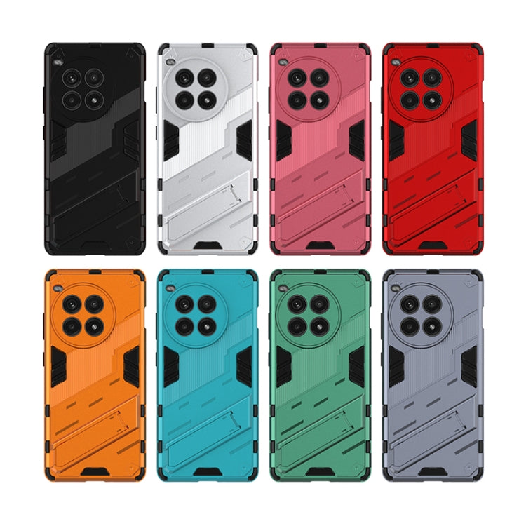 Punk Armor 2 in 1 PC + custodia per telefono in TPU con supporto, For OnePlus Ace 3 Pro 5G, For OnePlus Ace 3V, For OnePlus Nord CE4 5G Global