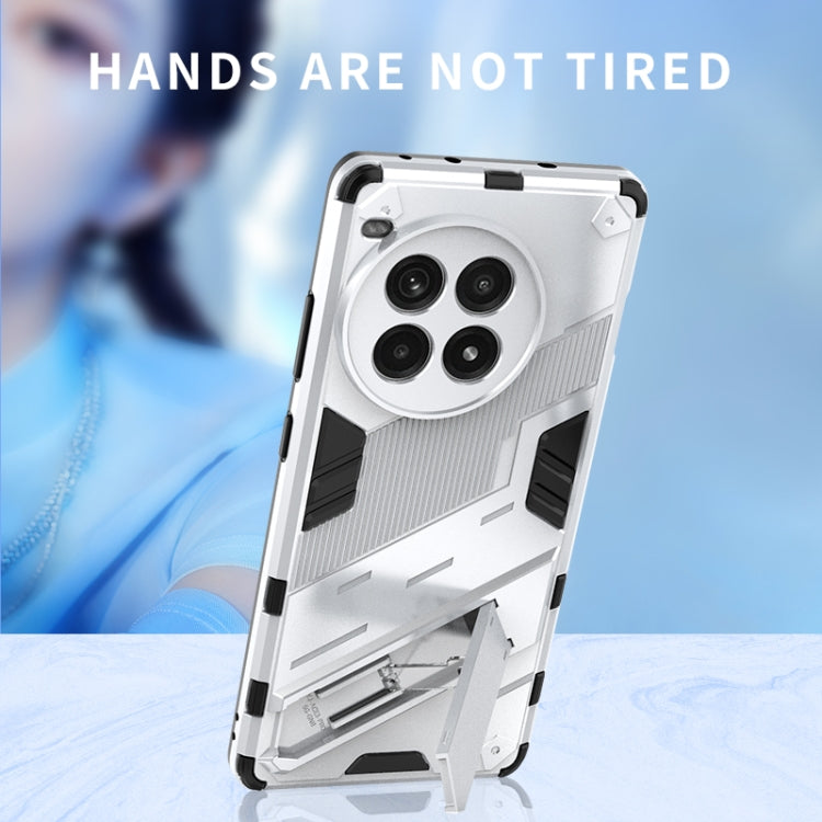 Punk Armor 2 in 1 PC + custodia per telefono in TPU con supporto, For OnePlus Ace 3 Pro 5G, For OnePlus Ace 3V, For OnePlus Nord CE4 5G Global