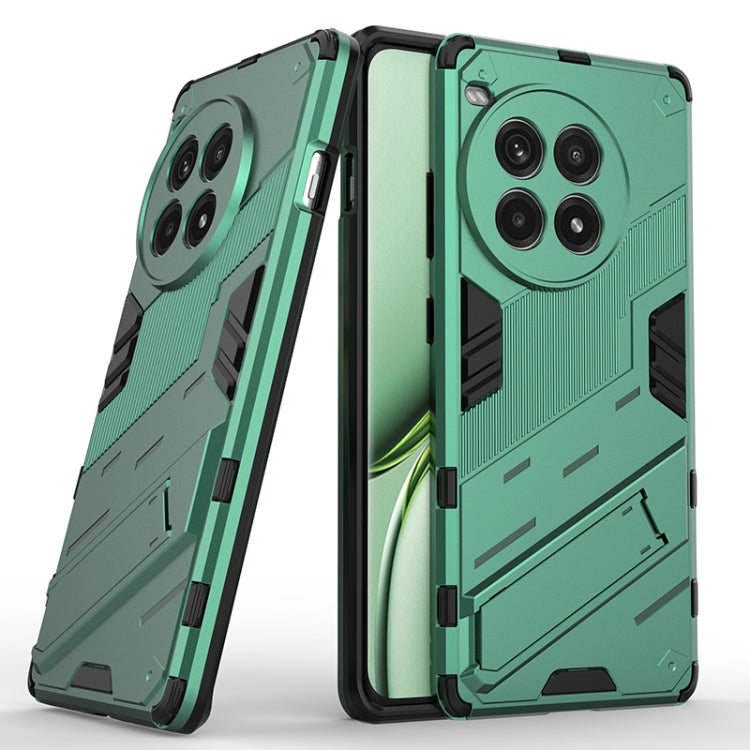 Punk Armor 2 in 1 PC + custodia per telefono in TPU con supporto, For OnePlus Ace 3 Pro 5G, For OnePlus Ace 3V, For OnePlus Nord CE4 5G Global
