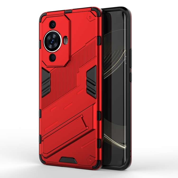 Punk Armor 2 in 1 PC + custodia per telefono in TPU con supporto, For Huawei nova 11i 4G, For Huawei nova 11 Pro 4G, For Huawei nova 11 4G