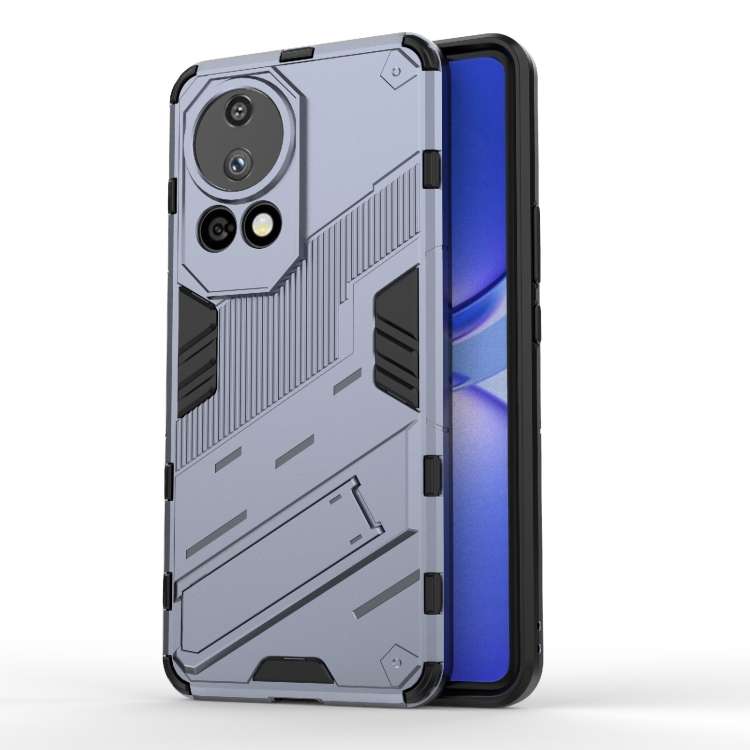 Punk Armor 2 in 1 PC + custodia per telefono in TPU con supporto, For Huawei Pura 70, For Huawei nova 11 SE, For Huawei nova 12 Pro