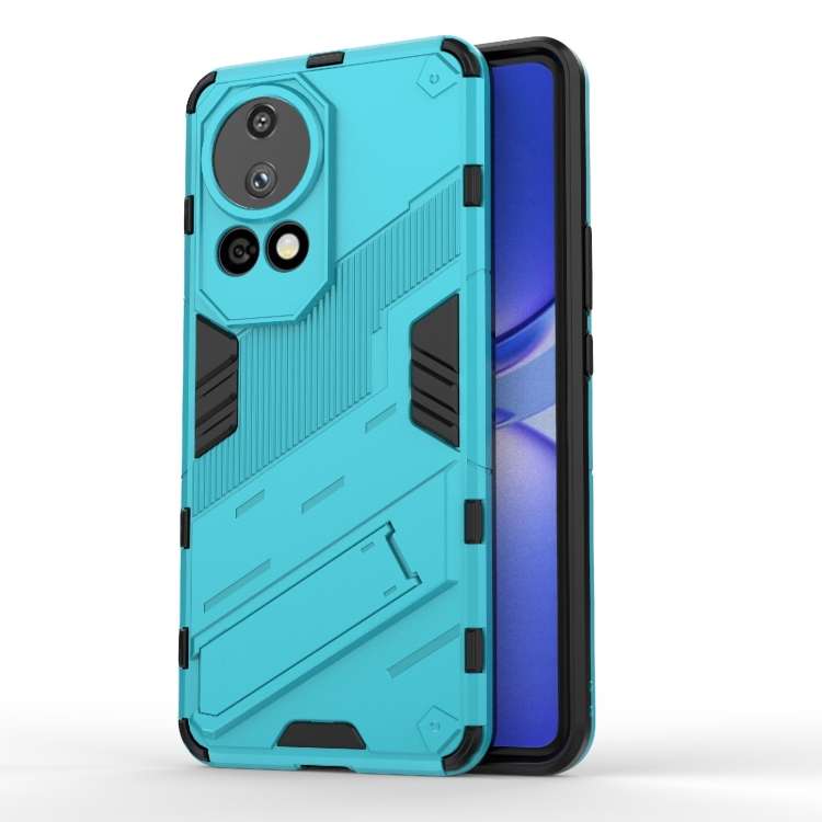 Punk Armor 2 in 1 PC + custodia per telefono in TPU con supporto, For Huawei Pura 70, For Huawei nova 11 SE, For Huawei nova 12 Pro