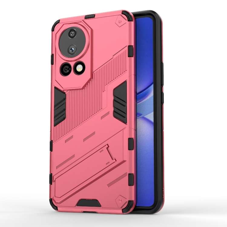Punk Armor 2 in 1 PC + custodia per telefono in TPU con supporto, For Huawei Pura 70, For Huawei nova 11 SE, For Huawei nova 12 Pro