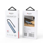 Yesido HB17 Adattatore HUB USB-C 4 porte 4 in 1