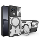 Custodia con supporto magnetico e camshield scorrevole per Realme 11 4G, 11 5G