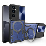 Custodia con supporto magnetico e camshield scorrevole per Realme 11 4G, 11 5G