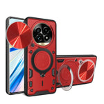 Custodia per telefono con supporto magnetico e camshield scorrevole per Realme