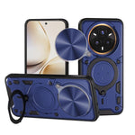 Custodia per telefono con supporto magnetico e camshield scorrevole per Realme