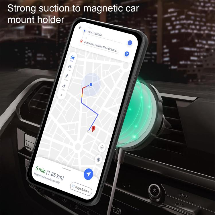 Custodia per telefono con supporto magnetico e camshield scorrevole per Realme