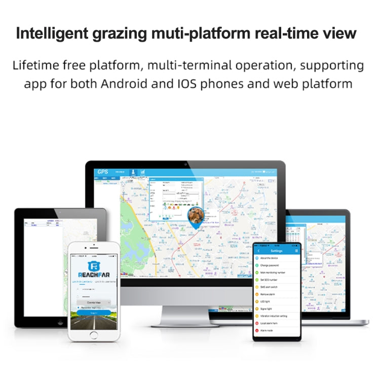 Localizzatore GPS impermeabile per bovini e ovini V44