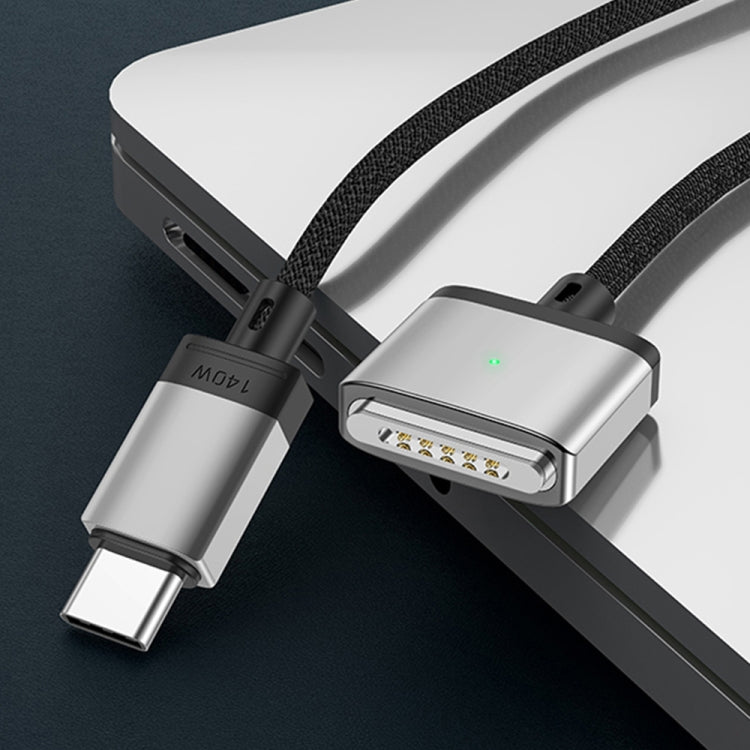 Cavo ricarica magnetico 140W USB-C a MagSafe 2 metri
