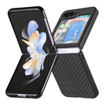 Custodia pieghevole fibra di carbonio per Samsung Galaxy Z Flip5