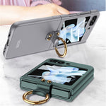 Custodia ultrasottile con supporto anello per Galaxy Z Flip5