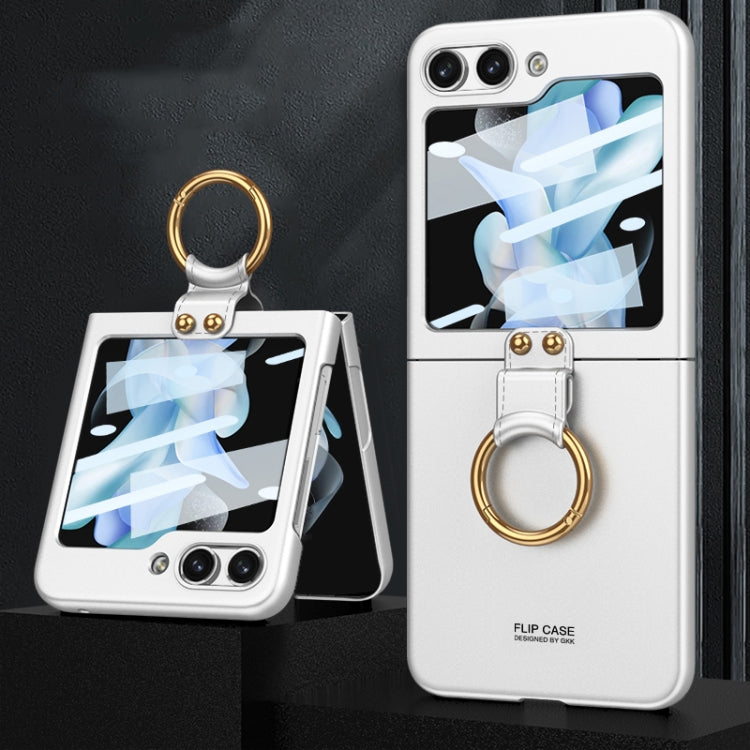 Custodia ultrasottile con supporto anello per Galaxy Z Flip5
