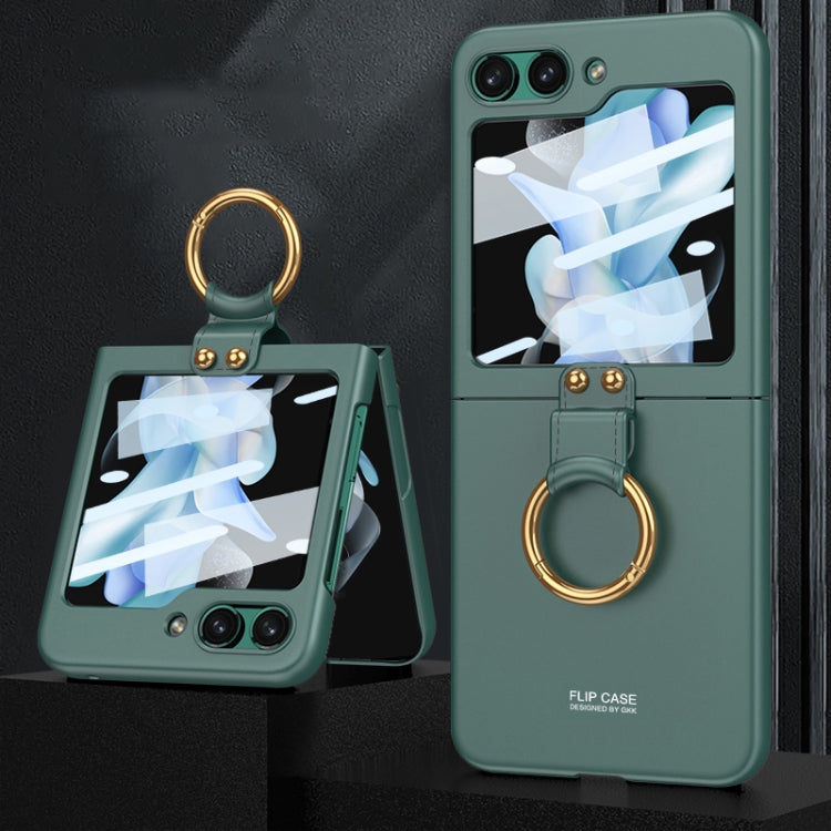 Custodia ultrasottile con supporto anello per Galaxy Z Flip5