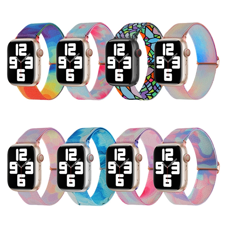 Cinturino nylon verniciato per Apple Watch 44mm e 40mm