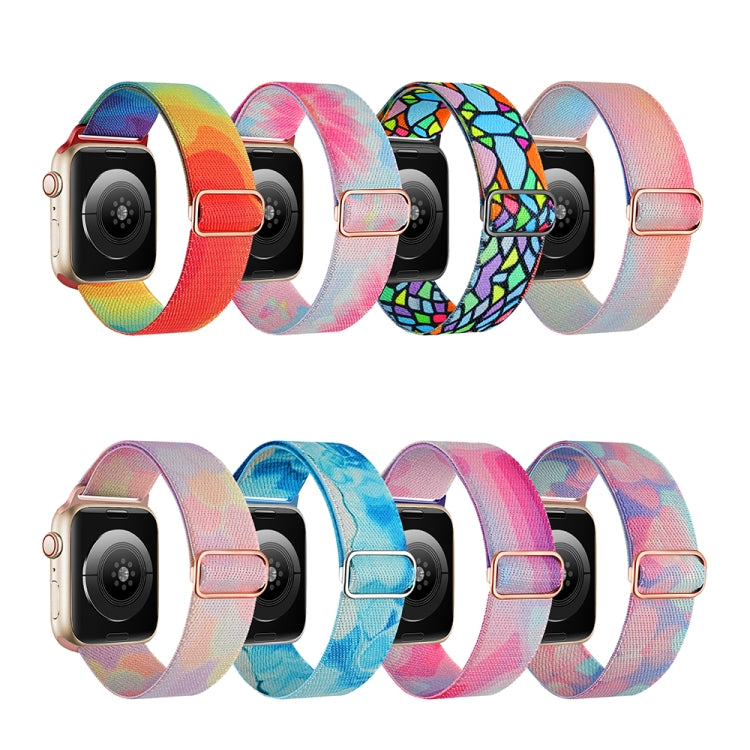 Cinturino nylon verniciato per Apple Watch 44mm e 40mm