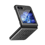 Custodia pieghevole in pelle per Samsung Galaxy Z Flip5