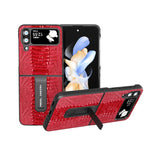 Custodia in pelle per Samsung Galaxy Z Flip4