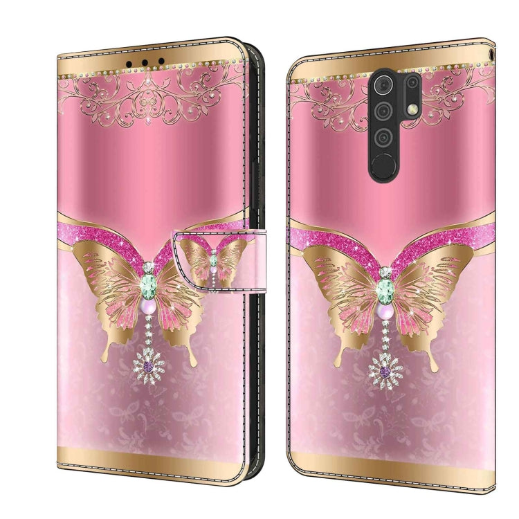 Custodia portafoglio in pelle per Xiaomi Redmi 9