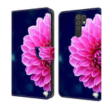 Custodia portafoglio in pelle per Xiaomi Redmi 9