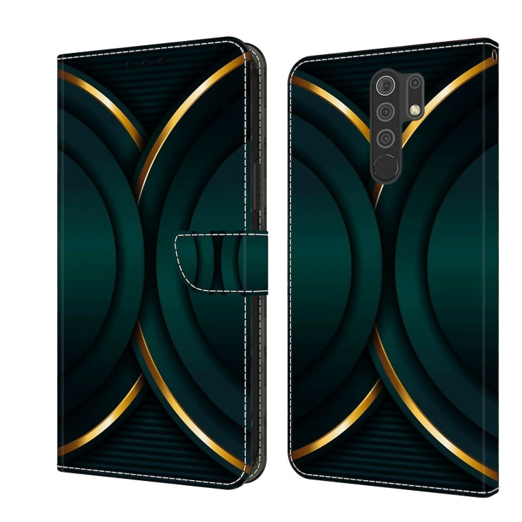 Custodia portafoglio in pelle per Xiaomi Redmi 9