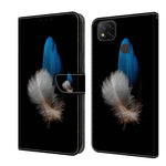 Custodia portafoglio in pelle per Xiaomi Redmi 9C