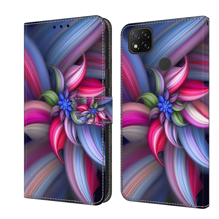 Custodia portafoglio in pelle per Xiaomi Redmi 9C