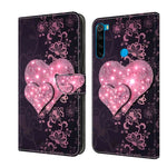 Custodia portafoglio in pelle per Xiaomi Redmi Note 8