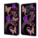 Custodia portafoglio in pelle per Xiaomi Redmi Note 9