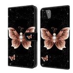 Custodia portafoglio in pelle per Samsung Galaxy A22 5G