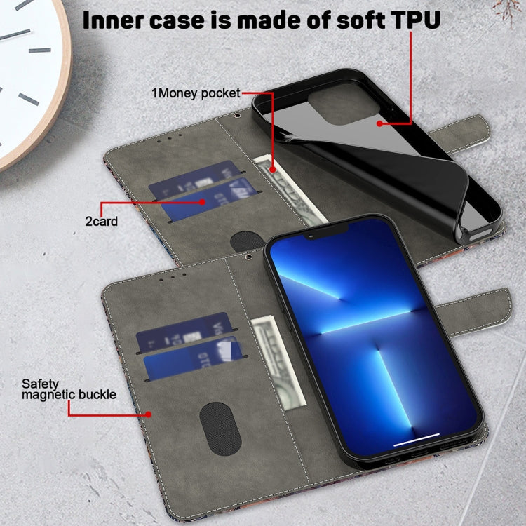 Custodia portafoglio in pelle per Samsung Galaxy A24