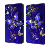 Custodia portafoglio in pelle per Samsung Galaxy A24