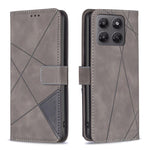 Custodia per telefono in pelle con struttura a rombo con fibbia magnetica, For Motorola Moto G Max/G87/G77/G67 5G, For Motorola Moto G37/G37 Power 5G, For Motorola Edge 70 Fusion 5G, For Motorola Moto G86 5G