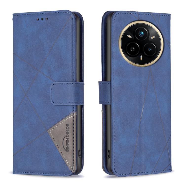 Custodia in pelle con fibbia magnetica per Realme 14 Pro, 14X 5G, C75 4G e Note