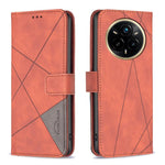 Custodia in pelle con fibbia magnetica per Realme 14 Pro, 14X 5G, C75 4G e Note