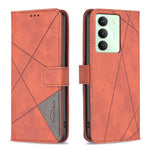 Custodia in pelle con fibbia magnetica per Realme 14 Pro, 14X 5G, C75 4G e Note