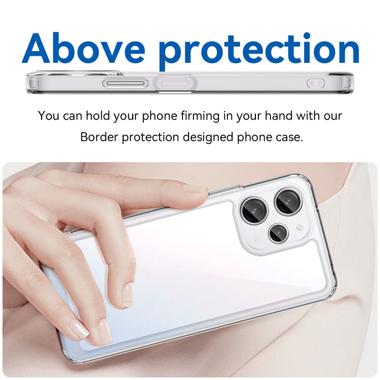 Custodia per telefono in acrilico + TPU serie colorata, For Xiaomi Redmi 12