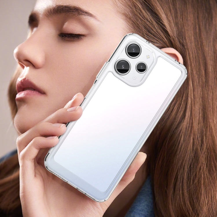 Custodia per telefono in acrilico + TPU serie colorata, For Xiaomi Redmi 12