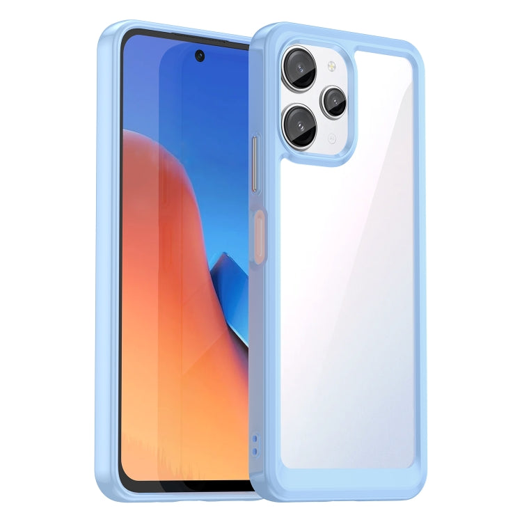 Custodia per telefono in acrilico + TPU serie colorata, For Xiaomi Redmi 12