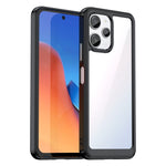 Custodia per telefono in acrilico + TPU serie colorata, For Xiaomi Redmi 12