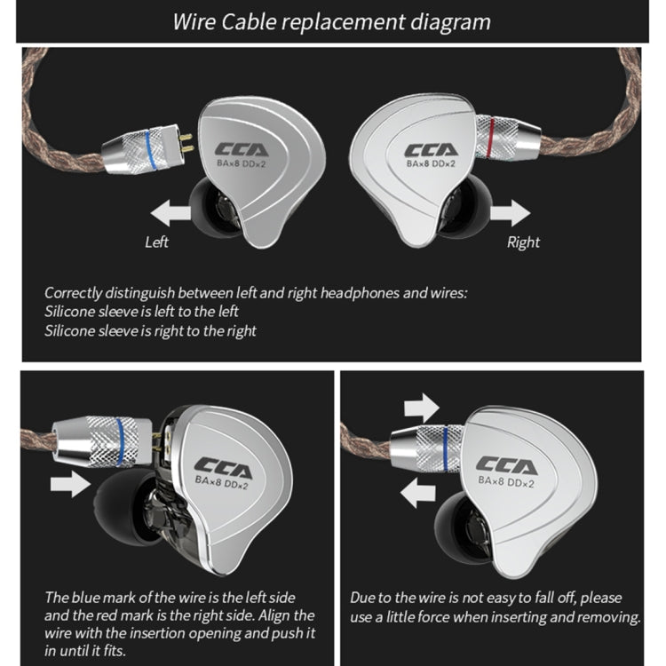 Auricolari in-ear CCA C10 con microfono e filo 3,5 mm