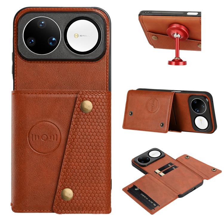 Custodia magnetica Huawei Pura 90 Pro Max 5G in pelle PU
