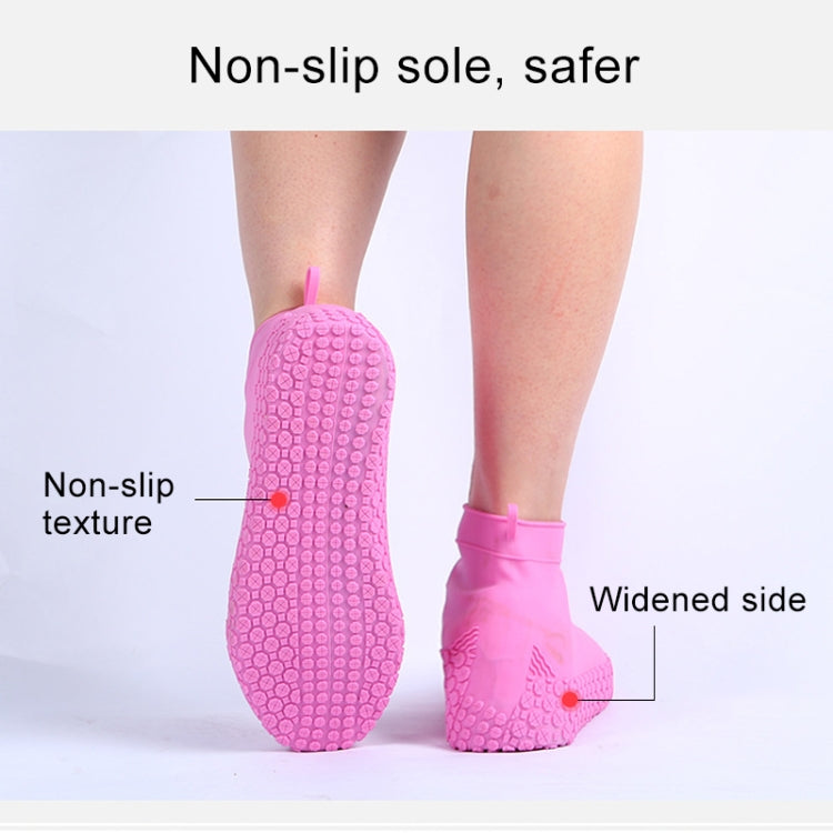 Copriscarpe impermeabili in silicone antiscivolo L